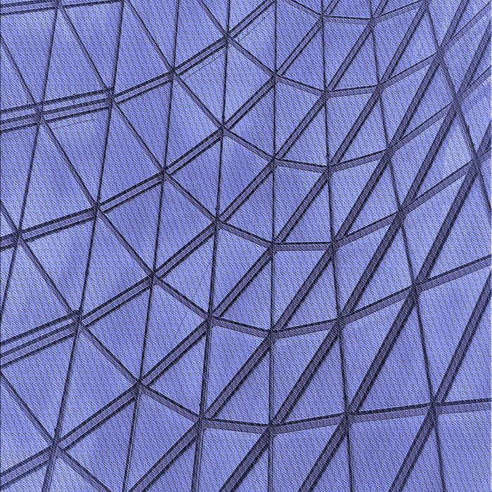 Patterned Sky Blue Rug, pat2638blu