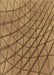 Patterned Saddle Brown Rug, pat2638brn