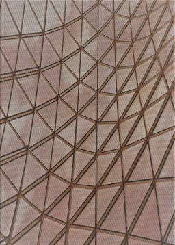 Machine Washable Transitional Light French Beige Brown Rug, wshpat2638