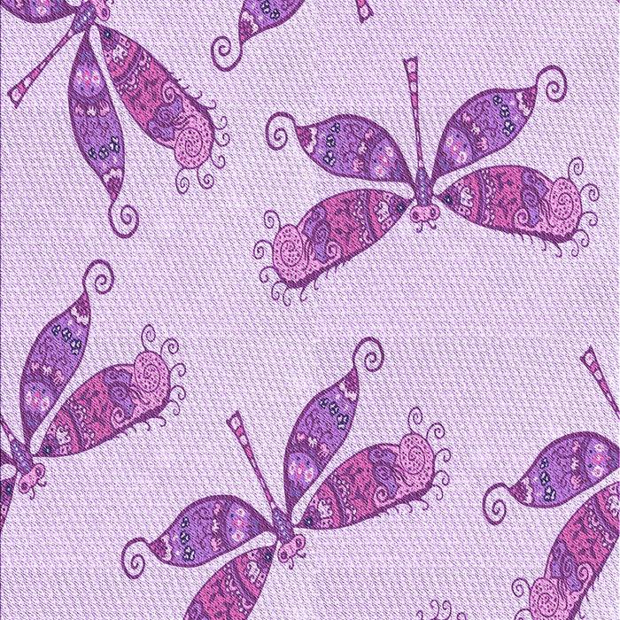 Machine Washable Transitional Purple Rug, wshpat2639pur