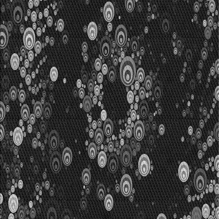 Machine Washable Transitional Black Rug, wshpat264gry