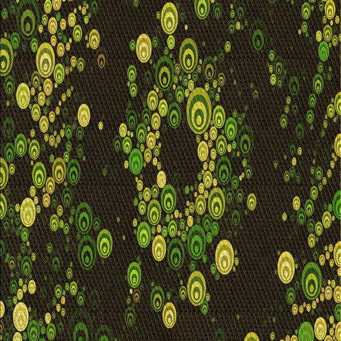 Patterned Midnight Gray Rug, pat264yw