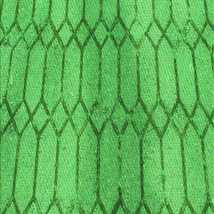 Patterned Neon Green Rug, pat2641grn