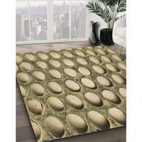 Patterned Oak Brown Rug, pat2642brn