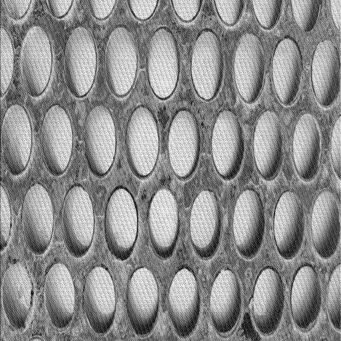 Machine Washable Transitional Cloud Gray Rug, wshpat2642gry