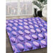 Machine Washable Transitional Bright Lilac Purple Rug in a Family Room, wshpat2642pur