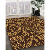 Patterned Red Rug, pat2643org