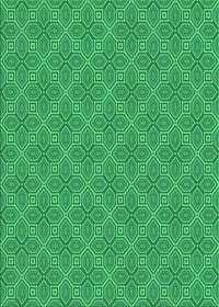 Machine Washable Transitional Neon Green Rug, wshpat2644grn