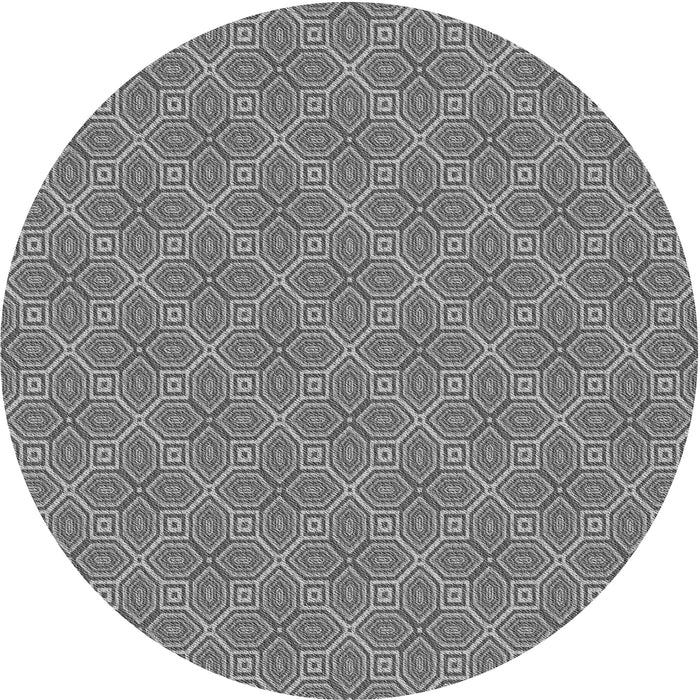 Square Machine Washable Transitional Grey Gray Rug in a Living Room, wshpat2644gry