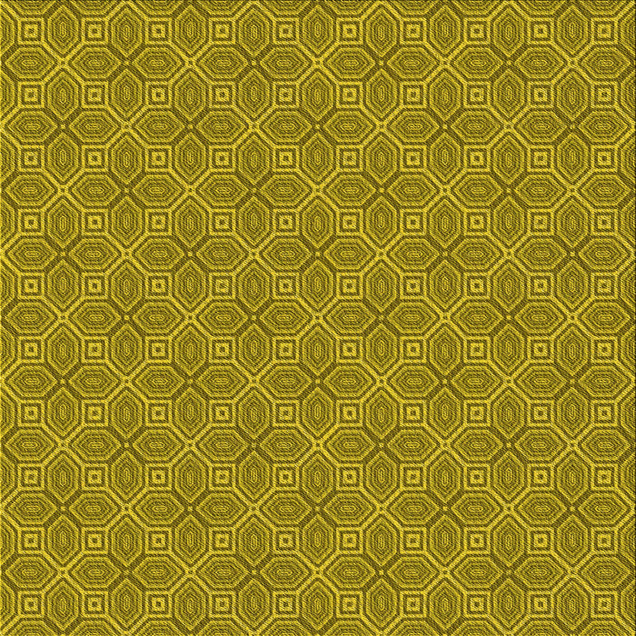 Round Patterned Oak Brown Rug, pat2644yw