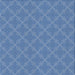 Square Patterned Denim Blue Novelty Rug, pat2644