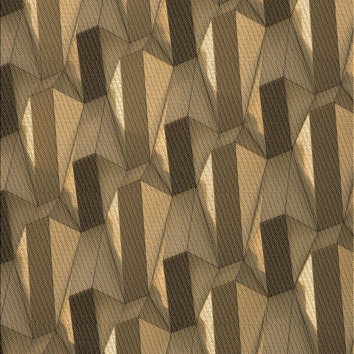 Patterned Cinnamon Brown Rug, pat2645brn