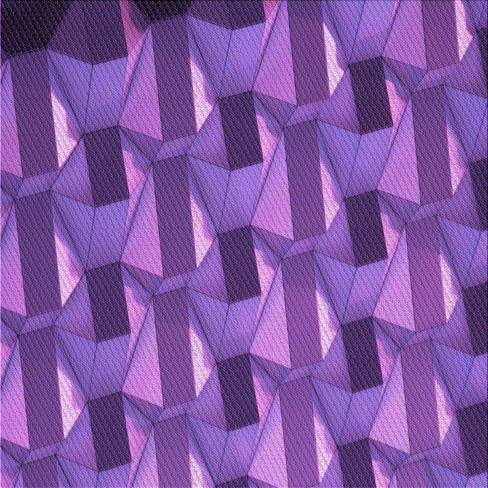 Round Patterned Amethyst Purple Rug, pat2645pur