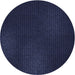 Square Patterned Deep Periwinkle Purple Rug, pat2646blu