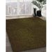 Patterned Dark Bronze Brown Rug in Family Room, pat2646org