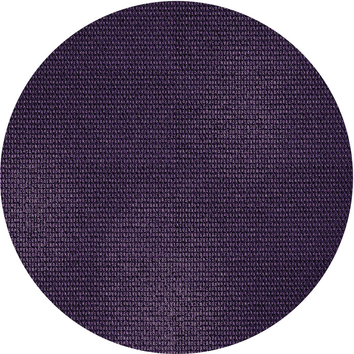 Square Patterned Purple Rug, pat2646pur