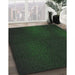 Patterned Black Novelty Rug in Family Room, pat2646