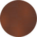 Square Patterned Sienna Brown Rug, pat2647lblu