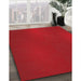 Machine Washable Transitional Red Rug in a Family Room, wshpat2647rd