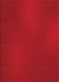 Patterned Red Rug, pat2647rd