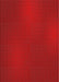 Machine Washable Transitional Fire Red Rug, wshpat2647