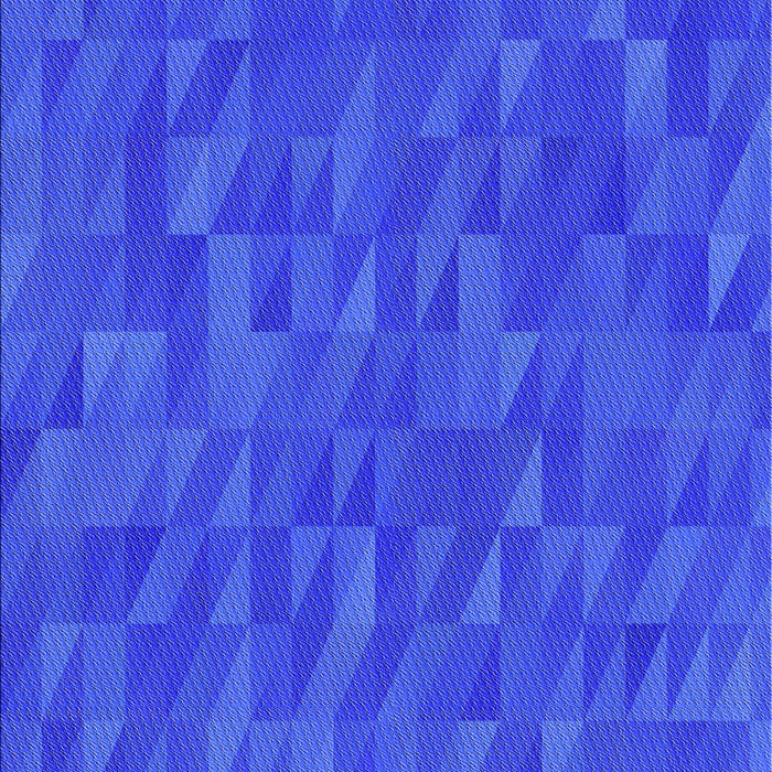 Patterned Blue Rug, pat2648pur