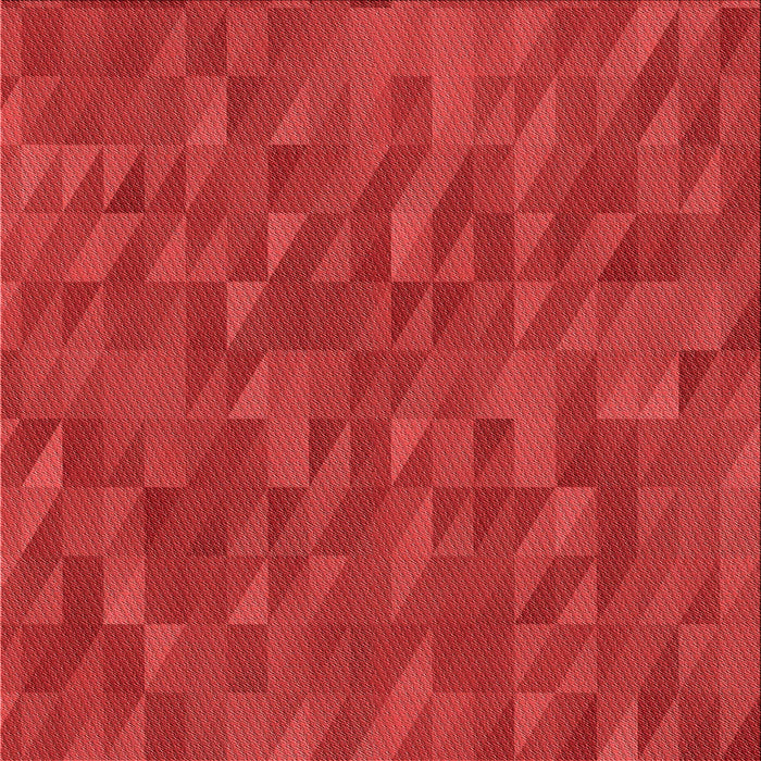 Round Patterned Red Rug, pat2648rd