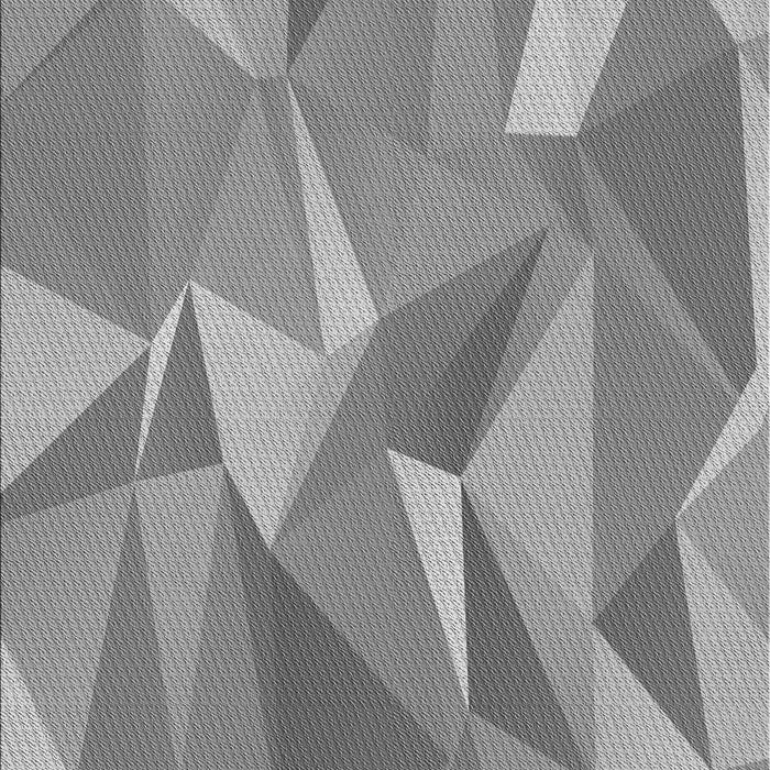 Patterned Dark Gray Rug, pat2650gry