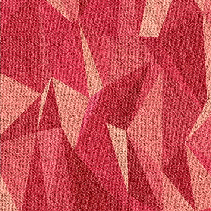 Patterned Red Rug, pat2650org
