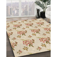 Patterned Peru Brown Rug, pat2651brn