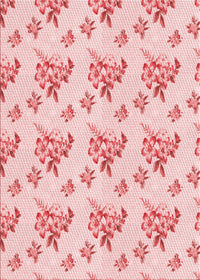 Machine Washable Transitional Light Rose Pink Rug, wshpat2651rd