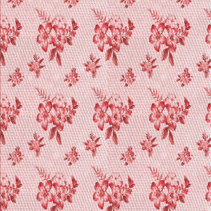Machine Washable Transitional Light Rose Pink Rug, wshpat2651rd