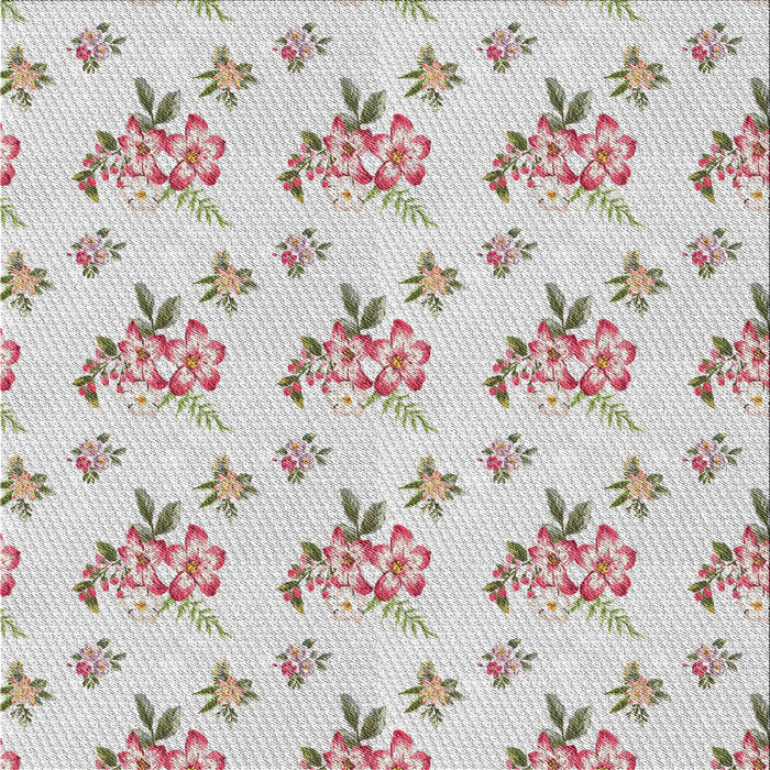 Square Patterned Pearl White Beige Novelty Rug, pat2651