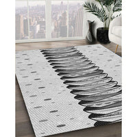 Patterned Gray Rug, pat2652gry