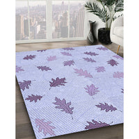 Patterned Blue Rug, pat2653blu