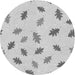 Square Patterned Gunmetal Gray Rug, pat2653gry