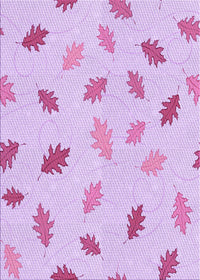 Machine Washable Transitional Orchid Purple Rug, wshpat2653pur