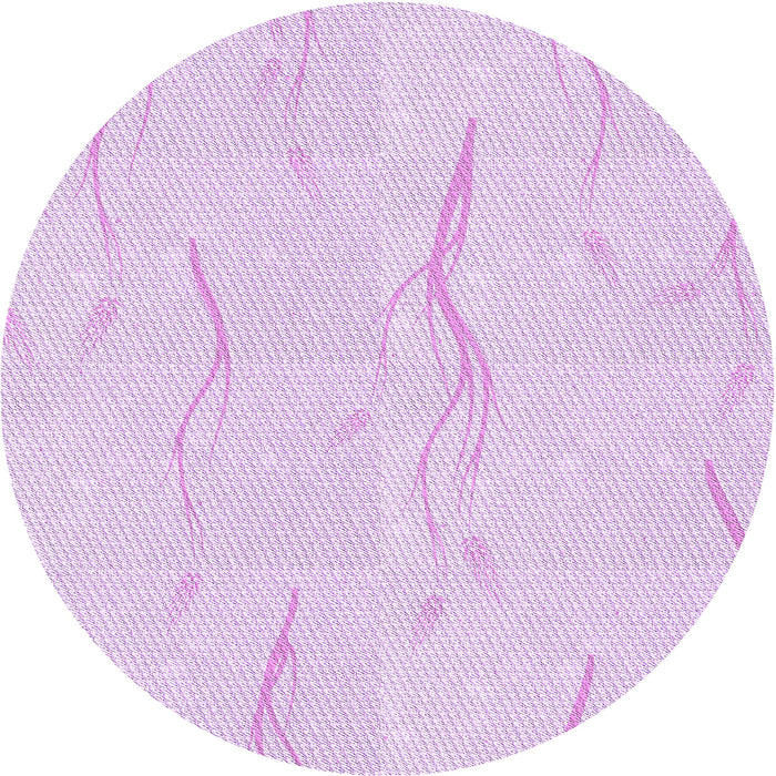 Square Patterned Violet Purple Rug, pat2654pur