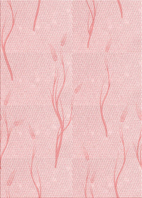 Machine Washable Transitional Light Coral Pink Rug, wshpat2654rd