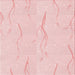 Round Patterned Light Coral Pink Rug, pat2654rd