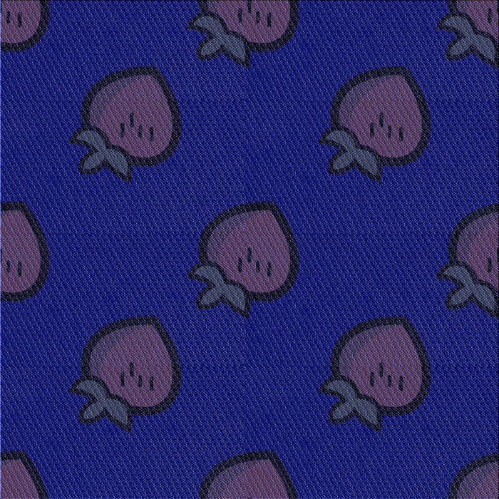 Round Patterned Earth Blue Rug, pat2655blu