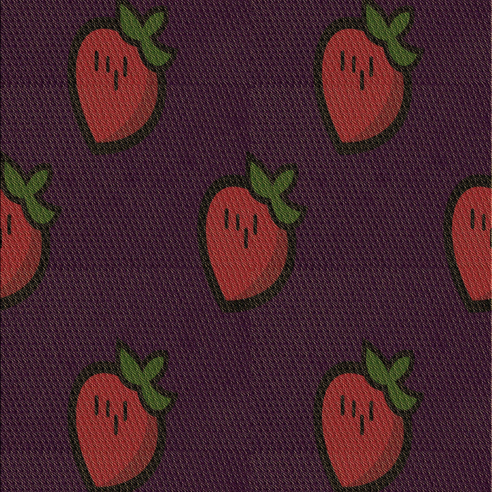 Patterned Dark Scarlet Red Rug, pat2655brn