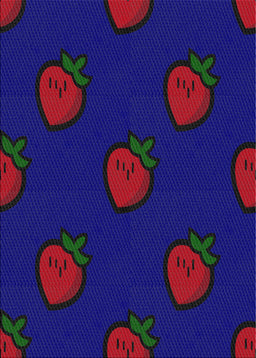 Patterned Deep Purple Novelty Rug, pat2655