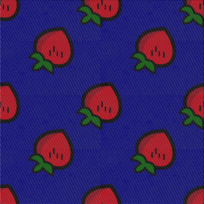 Square Patterned Deep Purple Novelty Rug, pat2655