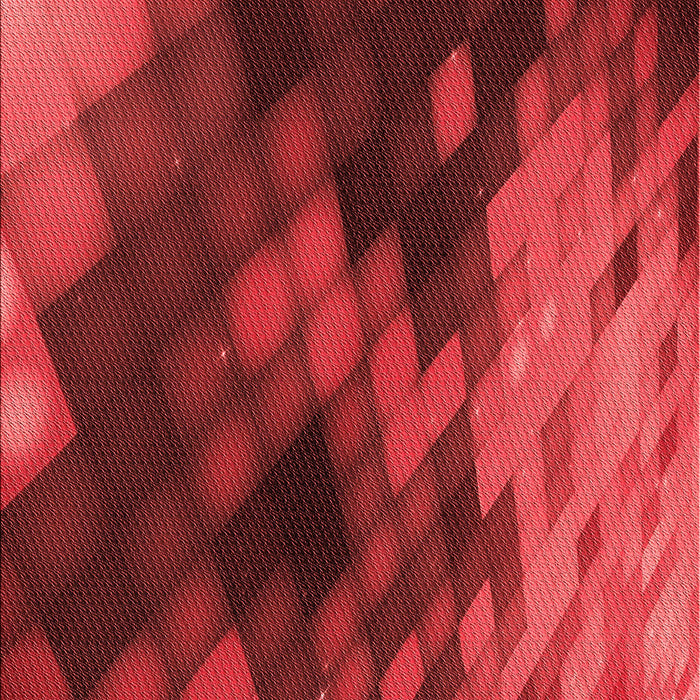 Patterned Red Rug, pat2656rd