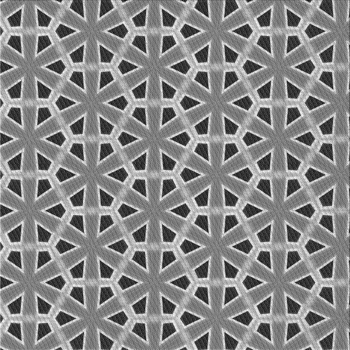 Round Patterned Cloud Gray Rug, pat2657gry