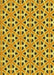 Machine Washable Transitional Bright Gold Yellow Rug, wshpat2657yw