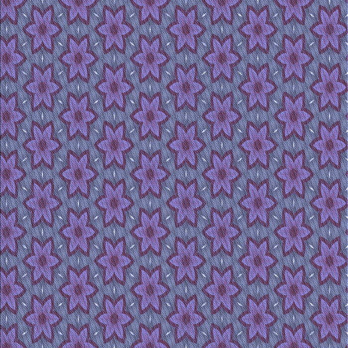 Patterned Medium Slate Blue Rug, pat2658blu