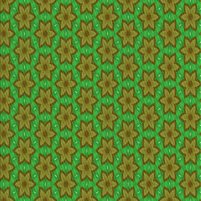 Patterned Oak Brown Rug, pat2658grn