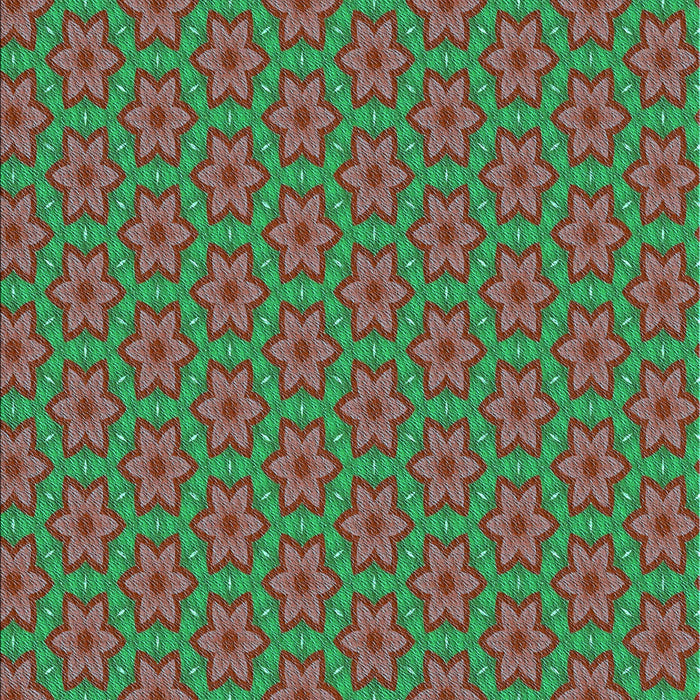 Patterned Chestnut Red Rug, pat2658lblu